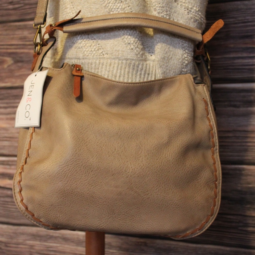 Jen & Co Leather Crossbody